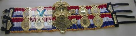 Ring Magazine Championship Belts Masis Boxing Belts