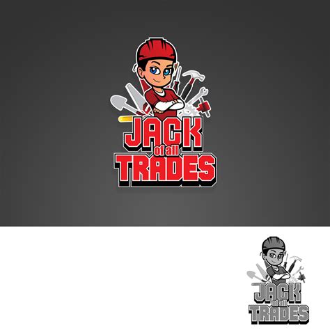 26 Masculine Playful Handyman Logo Designs For Jack Of All Trades A