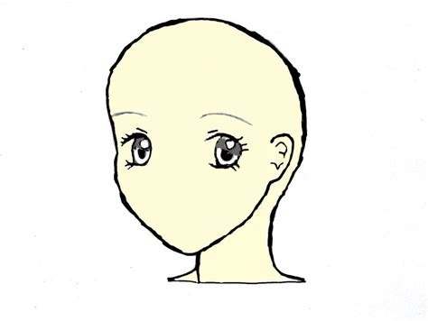 Manga Head One Test Form By Scipito On Deviantart