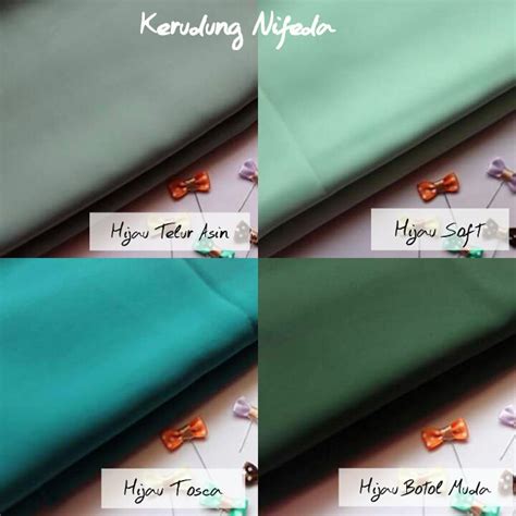 Kami menjual kain pasang terkini dengan harga paling murah. KERUDUNG DAN KAIN WOLFIS NIFEDA: Katalog Warna Kain Wolfis ...