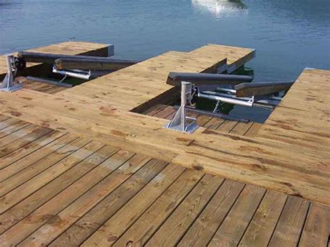 Assembly all necessary tools and materials required. DIY Double PWC Dock KIT (Floating) Boat Dock with Swim ...