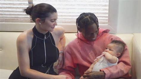 Travis Scott Posts Tribute To Kylie Jenner And Stormi On