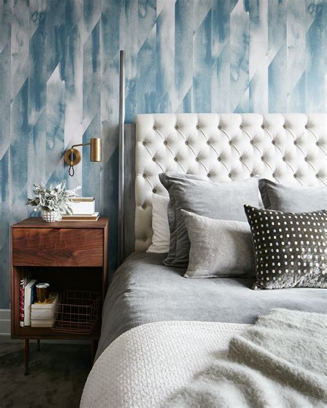 Bedroom Wallpaper Texture 30 Beautiful Wallpapered Bedrooms Premium