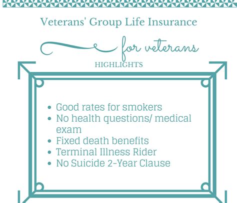 Vgli is a life insurance program which allows service members to convert their sgli coverage to renewable term insurance. Veterans Group Life Insurance Company Review - Insurechance.com