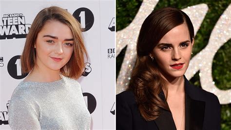 Game Of Thrones Actress Maisie Williams Is “impatient” With Emma Watson