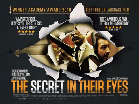 Irene is too socially affluent for the secret police to. The Secret in Their Eyes (2009) | Movie Poster and DVD Cover Art