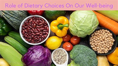 Role Of Dietary Choices On Our Well Being Aeshas Musings