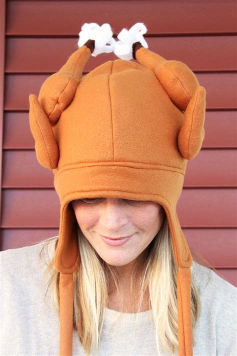 How To Sew A Turkey Hat To Wear This Thanksgiving Comes With Free Fleece Turkey Hat Sewing