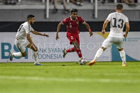 Fifa Matchday Timnas Indonesia Lawan Timnas Palestina Antara Foto