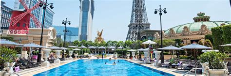 Hotel Pool Must Visit In Macau The Parisian Macao