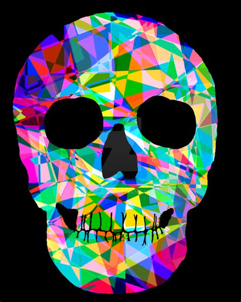 Trippy Skull By Alesmulski On Deviantart