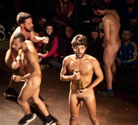 Nude Men On Stage Photo