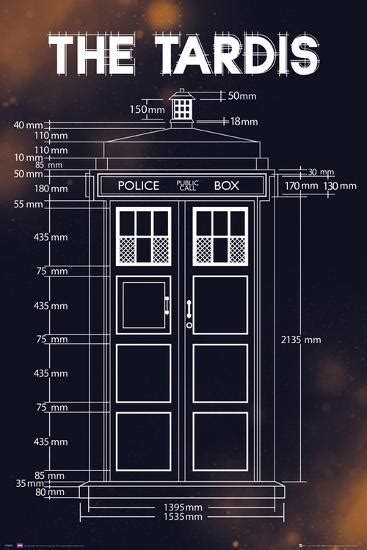 Watch doctor who, past, present and future adventures. Doctor Who - Tardis Plans Photo at AllPosters.com
