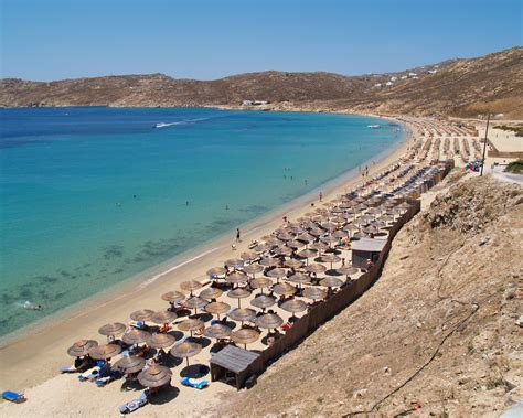 Elia Beach In Mykonos Island Greece Mykonos Traveller
