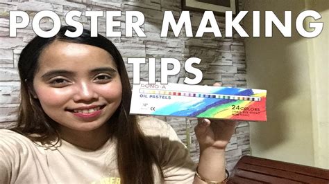 Poster Making Tips Youtube