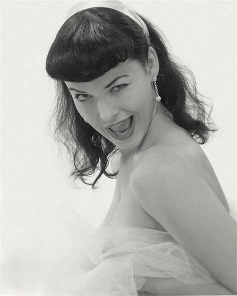 Bettie Page 1950 S Pin Up Black And White Multiple Etsy