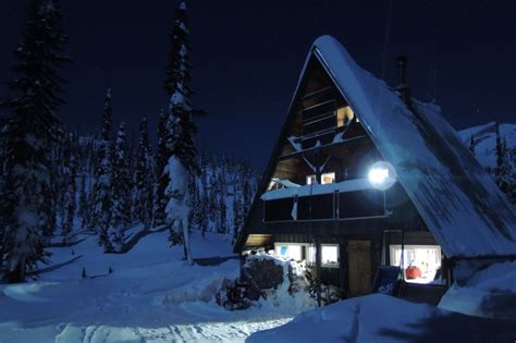 Blanket Glacier Chalet, a backcountry ski hut... | Cabin ...