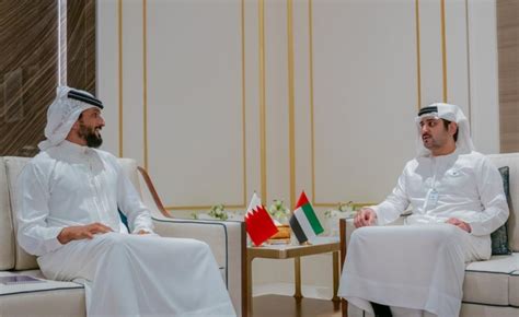 Hh Shaikh Nasser Meets Hh Deputy Dubai Ruler