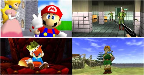 The 10 Best Nintendo 64 Games Of All Time According To