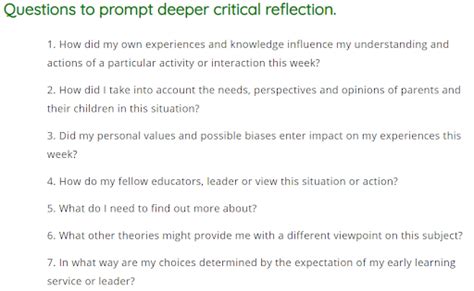 What Is A Critical Reflection In Early Childhood Understand This With