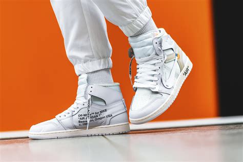 Off White X Air Jordan 1 White