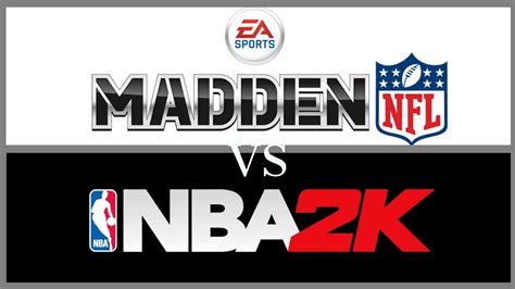 Madden Vs Nba 2k No Competition Here Youtube
