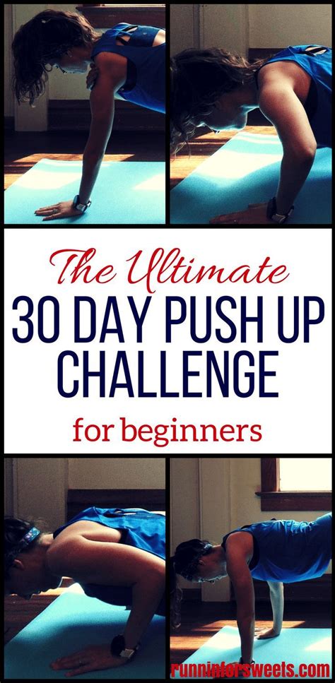 When going down make sure to keep your. The Ultimate 30 Day Push Up Challenge for Beginners | Push ...