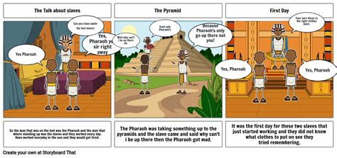 the pharaoh and the slaves storyboard by 2fc6f24b