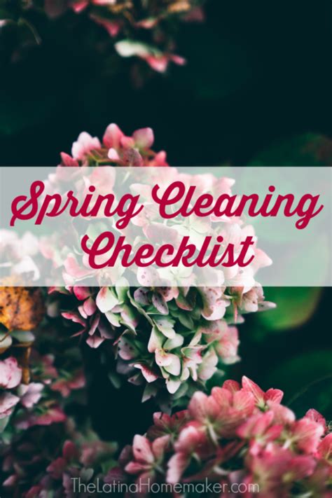 The Ultimate Spring Cleaning Checklist Free Printable With Images Hot