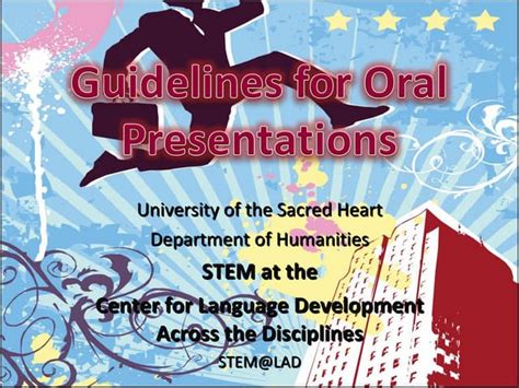 Guidelines For Oral Presentations Ppt