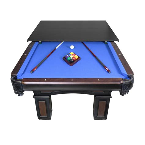 Imperial 8 Ft Black Pool Table Dining Top Pool Warehouse