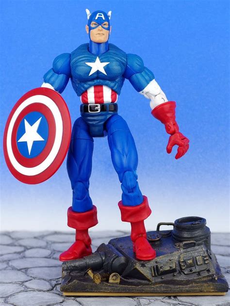 Marvel Legends Series 1 Captain America 6 Action Figure Toy Biz 2002