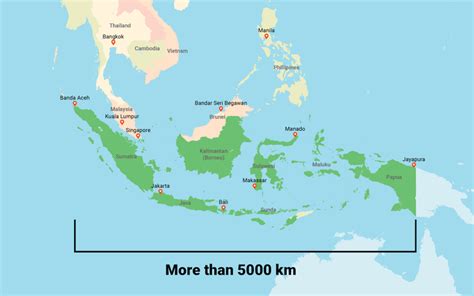 How Big Is Indonesia Actually Thalassa Dive Resorts Indonesia