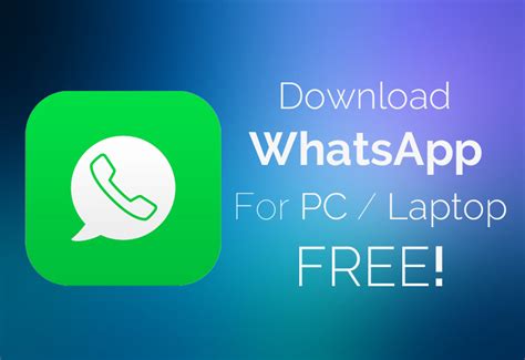 Download Whatsapp For Pclaptop Freewindows 7xp81mac