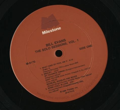 Bill Evans The Solo Sessions Vol1 Bill Evans 中古オーディオ 高価買取・販売 ハイファイ堂