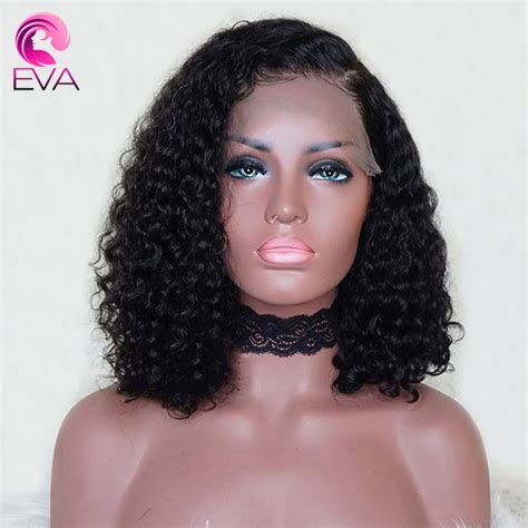 Buy 150 Density Short Curly Lace Front Human Hair