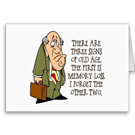 Senior Citizen Signs Funny Senior Citizen T Greeting Cards At