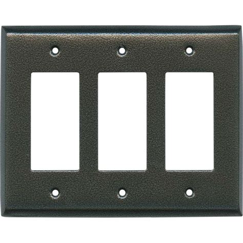 Antique Pewter Texture Wall Plates & Outlet Covers