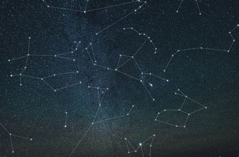 Winter Constellations Star Chart Stock Photo Download Image Now Istock