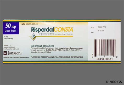 Daily Medication Pearl Risperidone Risperdal Consta