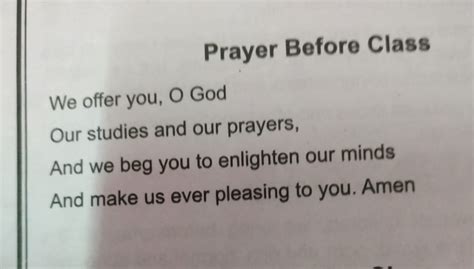 Prayer Before Class Moral Science Notes Teachmint