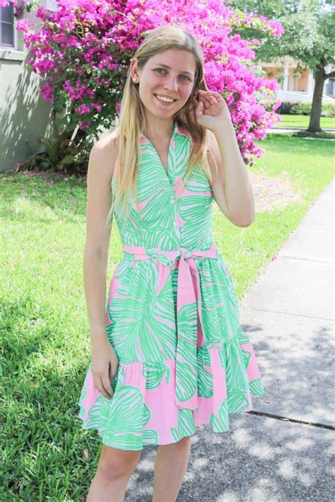 Lilly Pulitzer Shirt Dress Central Florida Chic