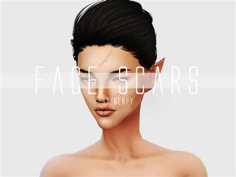 Sims 4 Body Scar Overlays Maxis Match Fansret
