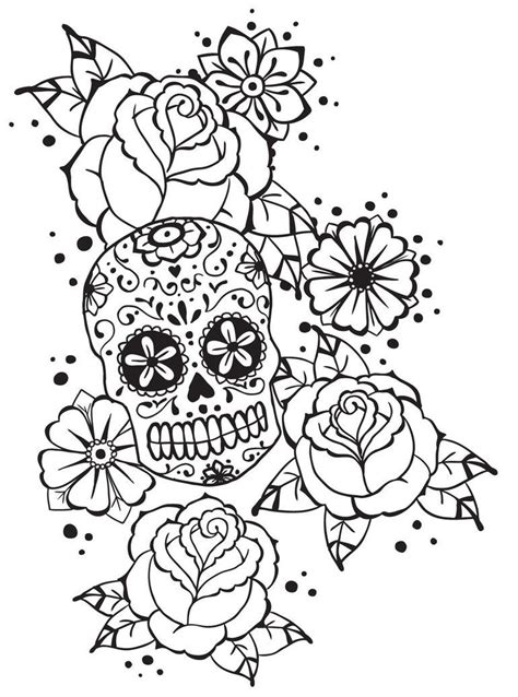 This sheet is a perfect way to start teaching about different types of rose and their identifying features. Calavera'n'roses for Monsieur Notebook by SpicyKitty on ...