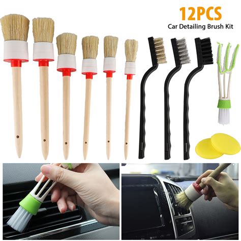 Buy car cleaning brush and get the best deals at the lowest prices on ebay! EEEkit 12 Pieces Auto Detailing Brush Set for Cleaning ...