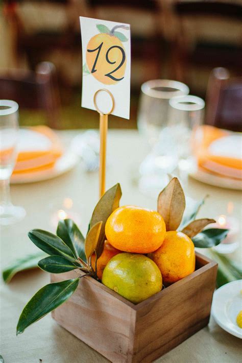 23 Fresh Fruit Centerpieces For Your Wedding