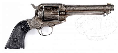 Rare Engraved Remington Model 1888 Single Action Army Revolv