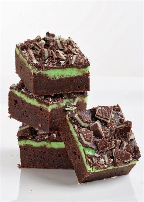 Mouth Watering Dark Chocolate Mint Brownies ~ Tally Recipes