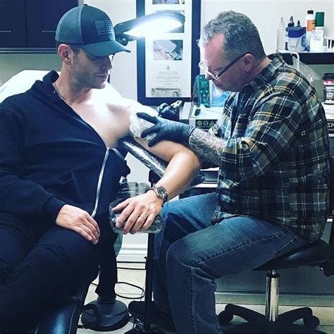 Jensen Ackles Got A Tattoo Today Supernatural