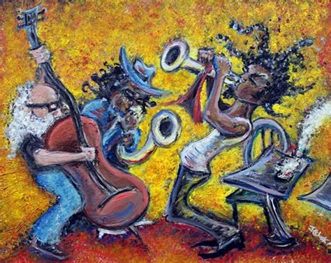 10 Amazing Paintings Of Musicians Jazz Blues And Rock Artpromotivate